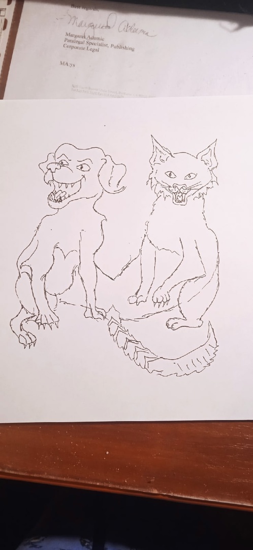 А вот и первые персонажи моей истории