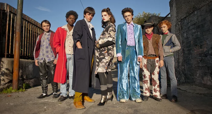 Sing Street 2015 (Rock and Rollers). Great movie that many people remember and love #5 - My, Movies, I advise you to look, What to see, Music, 80-е, Ireland, Great Britain, Nostalgia, Cloth, Style, Rock, School, Studies, Melodrama, Love, Rock band, Comedy, Screenshot, Drama, Longpost, Actors and actresses