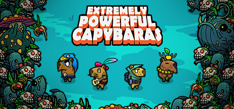 Action Survival Roguelike for 1-4 Players | Extremely Powerful Capybaras - Games, GIF, Video game, New items, Steam, Indie game, Инди, Bagel, The local network, Demo, Development of, Unity, Longpost