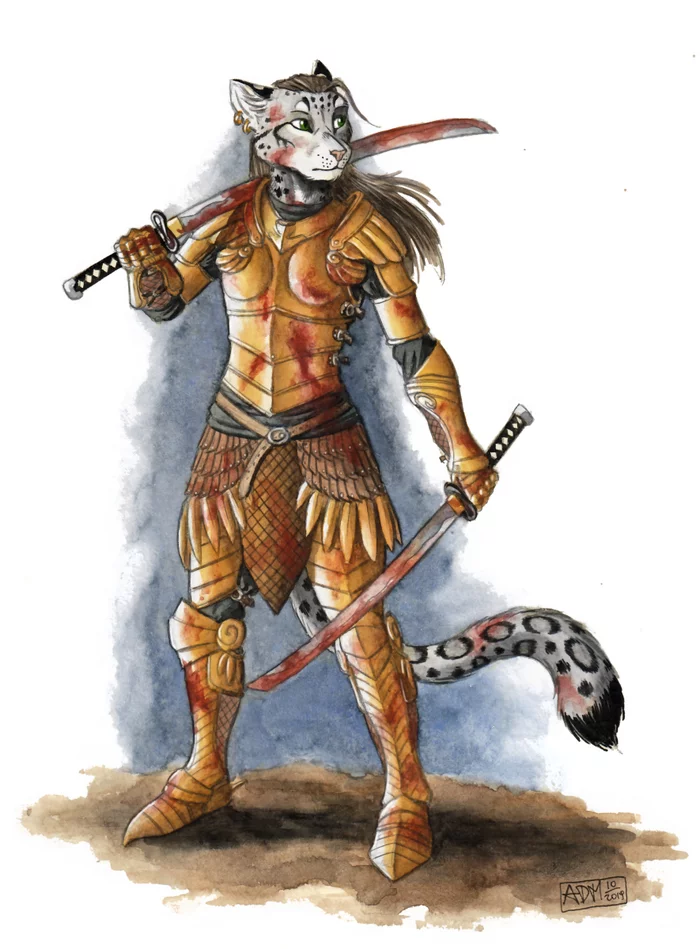 Khajiit in elven armor - 0laffson, The elder scrolls, Khajiit, The Elder Scrolls V: Skyrim