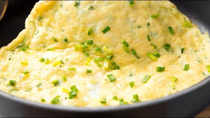 Unrealistic delicious omelette recipe for breakfast - My, Video recipe, Preparation, Recipe, Cooking, Omelette, Breakfast, Video, Youtube, Dinner