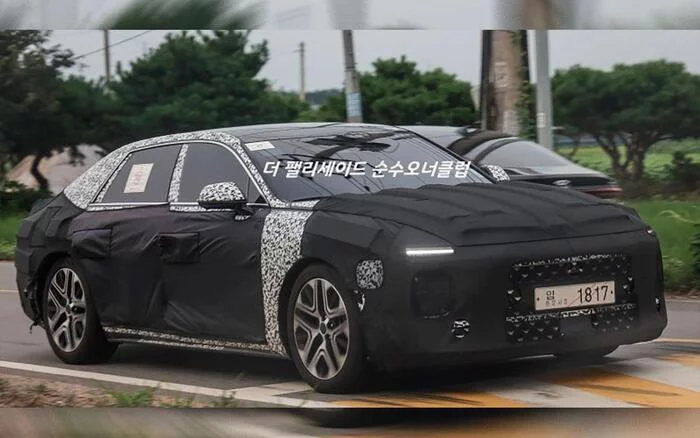 Hyundai is testing a new sedan - Transport, Car, Hyundai, Auto, New items