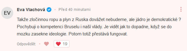 Not by gas alone - Czech, European Union, Politics, nuclear power station