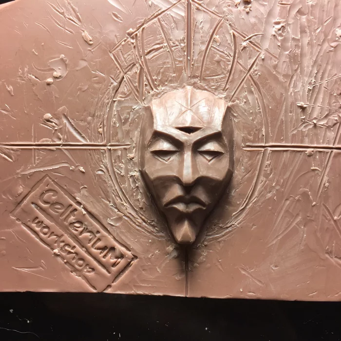 Sergio Dagoth Ur - My, The elder scrolls, The Elder Scrolls III: Morrowind, Лепка, Casting, Polyurethane, Miniature, Longpost, Brooch, Figurines, House of Dagot, Dagot ur, Polymer clay