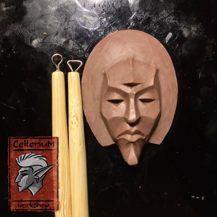 Sergio Dagoth Ur - My, The elder scrolls, The Elder Scrolls III: Morrowind, Лепка, Casting, Polyurethane, Miniature, Longpost, Brooch, Figurines, House of Dagot, Dagot ur, Polymer clay