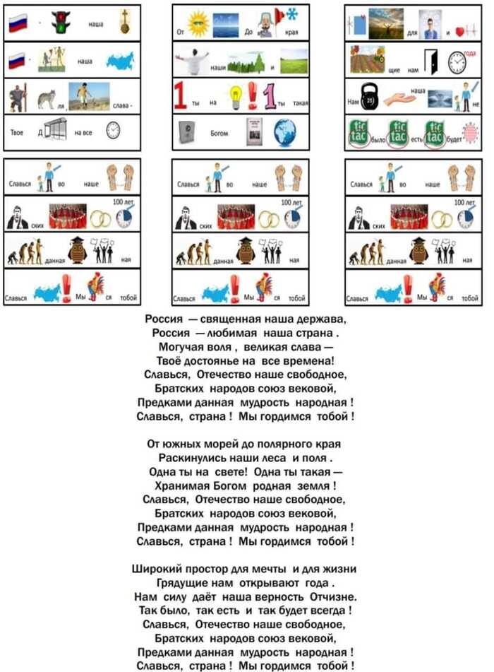 Russian anthem - Hymn, Associations, Images