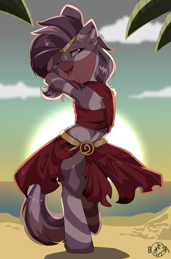 Ǹ My Little Pony, Ponyart, Original Character, MLP Zebra