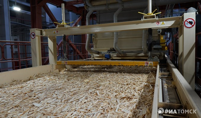 The first OSB plant in Siberia was opened near Tomsk. Invested 6.5 billion rubles. Italian equipment - news, Production, Russia, Sdelanounas ru, Factory, Longpost, Tomsk region