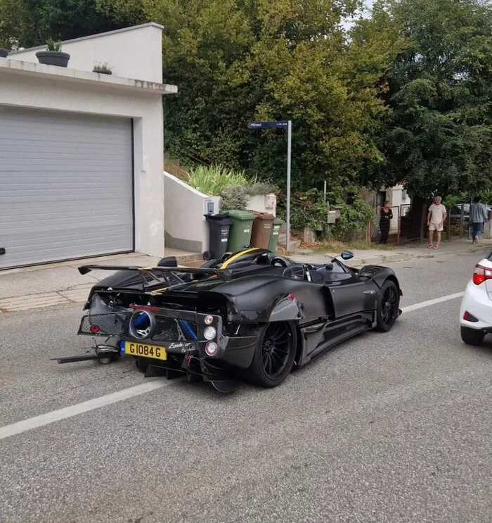 Batmobile kirdyk - Car, Tuning, Motorists, Batmobile, Crash, Video, Vertical video, Longpost