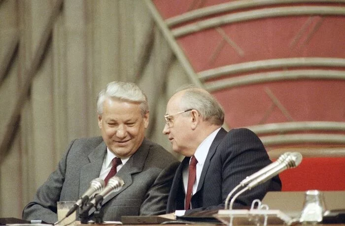 Biba and Boba - two grave cops - My, Politics, Mikhail Gorbachev, Boris Yeltsin, Collapse of the USSR, Belovezhskaya Accords, Economic crisis, Hyperinflation, History of the USSR