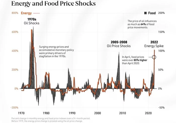 Rising food and energy prices on a graph - Rise in prices, Economy, Inflation, European Union, A crisis, Oil, Food, Infographics, OECD, USA, World Bank, Politics, Peace, Longpost, Gas