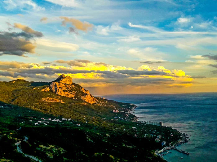 Ilyas-kaya - My, Crimea, Sea, The mountains, The photo, beauty of nature