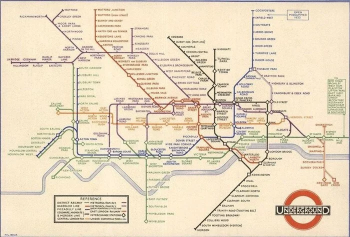 Схема метрополитена - Метро, Карта метрополитена, Общественный транспорт, Лондонское метро, Длиннопост