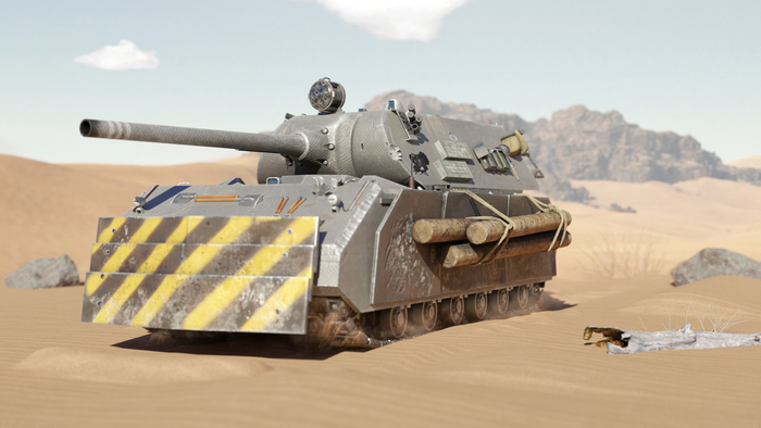 Fan art maus Blender, , , 3D, Panzerkampfwagen VIII Maus, 
