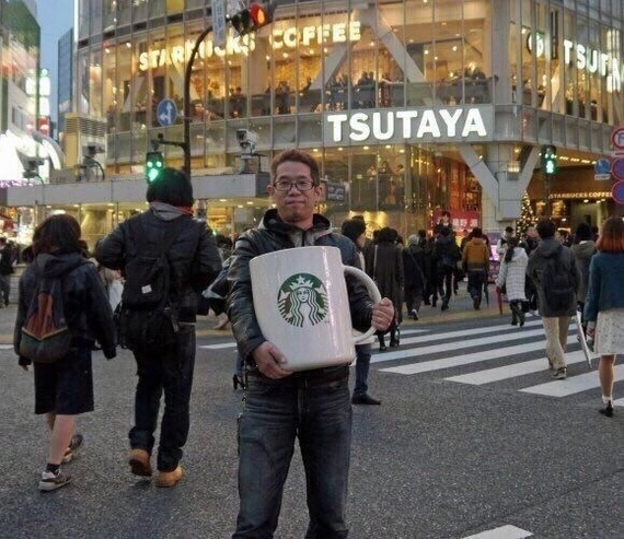A little about my love for coffee: - Japan, Coffee, Starbucks, Кружки, The photo, Longpost