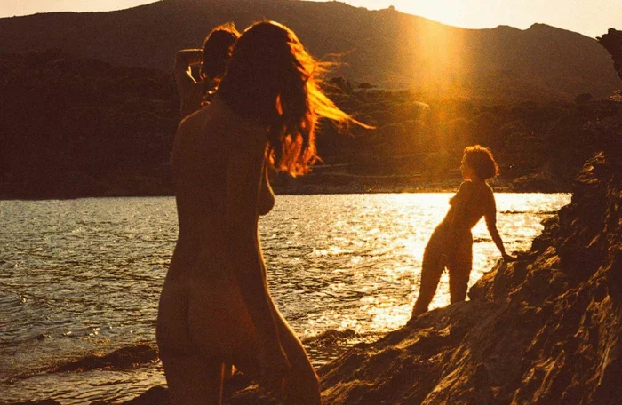 Summer - NSFW, Erotic, The photo, Girls, Nudity, Sunset