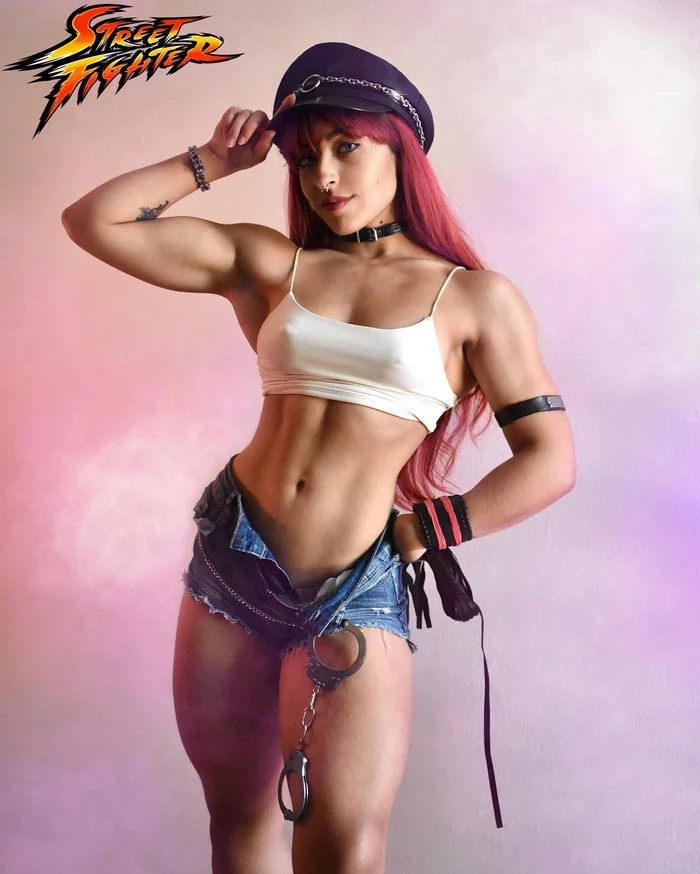 Poison cosplay by cypressalesh - NSFW, Poison, Street fighter, Erotic, Booty, Strong girl, Fitonyashka, Cosplay, Girls, The photo, Longpost, Cypressalesh, Sports girls