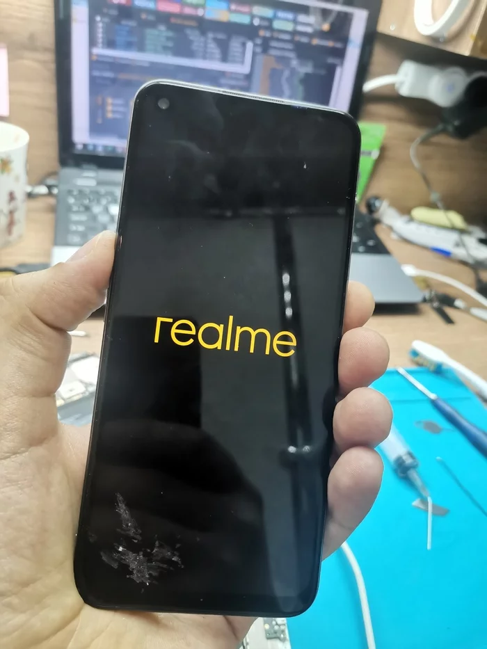 Realme 8i after replacing the display and updating the touch does not work - Ремонт телефона, Help
