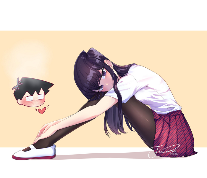   , Anime Art, Komi-san wa Comyushou desu, Shouko Komi, ,  