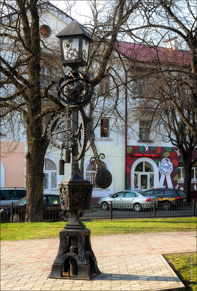 Photowalk: Brest - lights of Gogol street - My, Photobritish, Travels, sights, Brest, Lamp, The photo, Longpost, Republic of Belarus