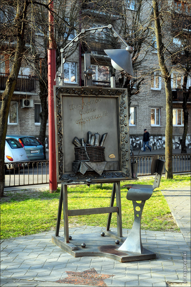 Photowalk: Brest - lights of Gogol street - My, Photobritish, Travels, sights, Brest, Lamp, The photo, Longpost, Republic of Belarus