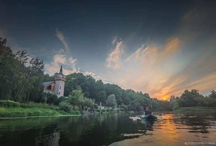 Last summer sunset of this year - My, Nature, Sunset, Sky, Clouds, Summer, 2022, The photo, Mobile photography, Moscow River, River, Landscape, Evening, Moscow region