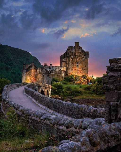 Eileen Donan Castle, Scotland - The photo, Scotland, Lock