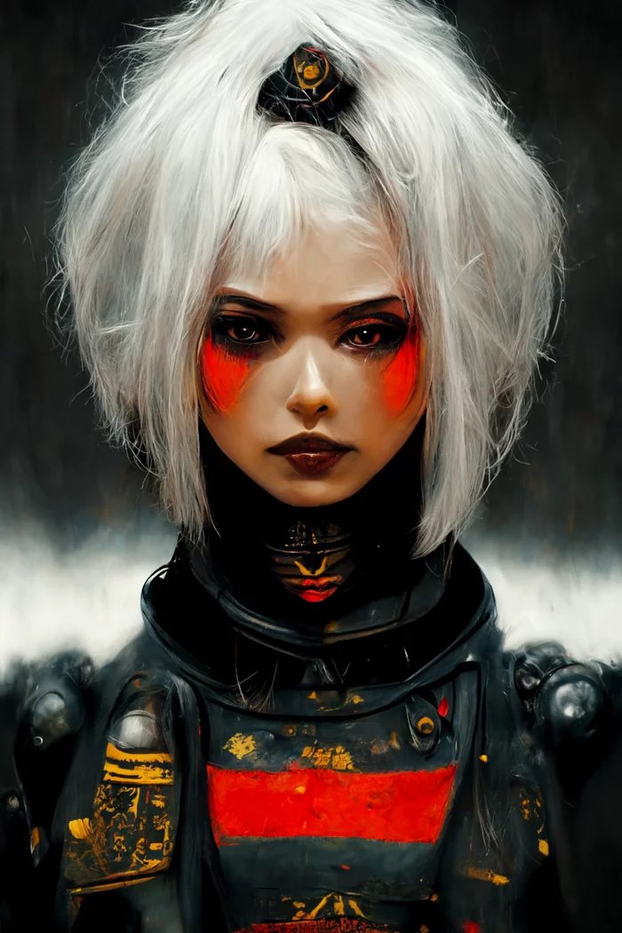 Sororitki from Midjorney's perspective - My, Warhammer 40k, Adepta Sororitas, Warhammer, Midjourney, Artificial Intelligence, Longpost