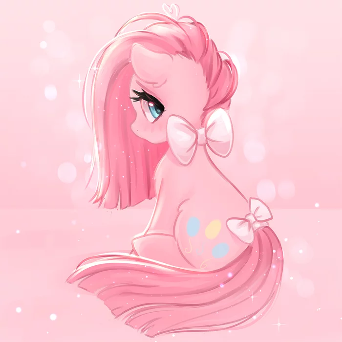 Мелкое - Моё, Pinkie Pie, Pinkamena Diane Pie, Арт