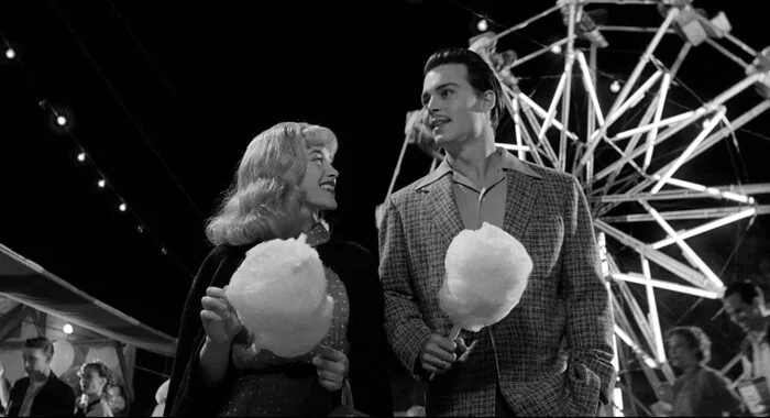 Ed Wood (1994). Cult or great movie #34 that unfairly failed at the box office - My, Actors and actresses, I advise you to look, What to see, Hollywood, Classic, Comedy, Biography, Screen adaptation, Black and white, Filming, Screenshot, Drama, Johnny Depp, Bill Murray, Tim Burton, Ed Wood, The photo, Bela Lugosi, Nostalgia, Longpost, Movies
