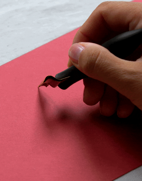 Calligraphic Peekaboo - My, Calligraphy, Nikolietta, Handwriting, Style, GIF