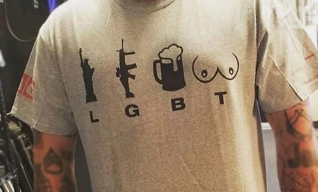 Proper LGBT :) - LGBT, Liberty, Beer, Boobs, Trunk, T-shirt, Print, Repeat