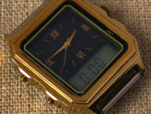 Rare Soviet watch two in one: both digital and analog at once! - My, Clock, Wrist Watch, Technics, Made in USSR, the USSR, Soviet goods, Nostalgia, Retro, Longpost