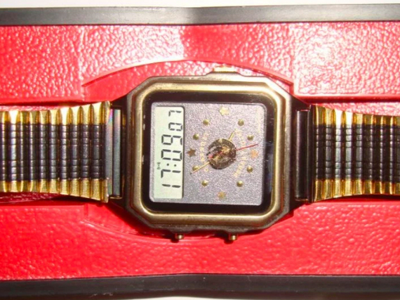 Rare Soviet watch two in one: both digital and analog at once! - My, Clock, Wrist Watch, Technics, Made in USSR, the USSR, Soviet goods, Nostalgia, Retro, Longpost