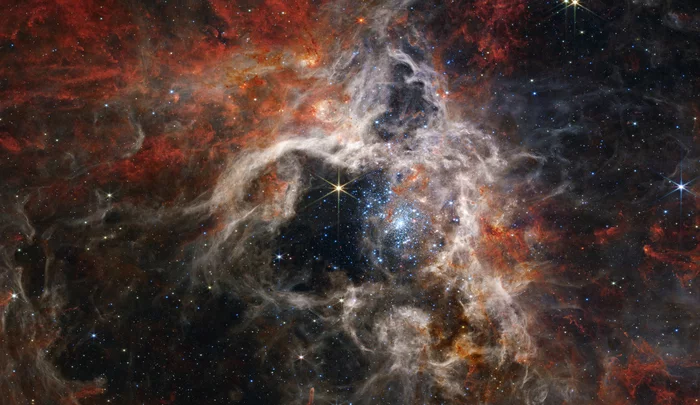 spider lair - Space, Astronomy, The science, James Webb Telescope, Tarantula, Nebula