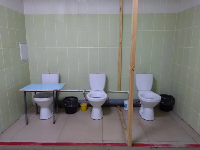 Outhouse - Toilet, Hospital, Convenience, Have fun together, Berezniki, Perm Territory