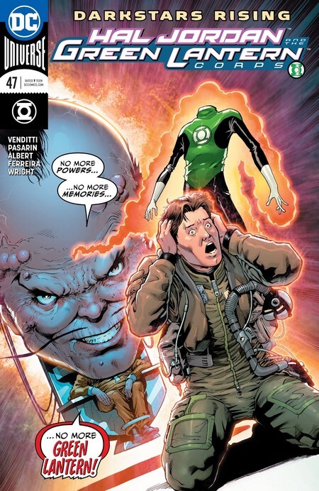 Diving into the comics: Hal Jordan #47 - The Green Lantern #6 - How to arrest God? - My, Superheroes, Dc comics, Green light, Longpost, Comics-Canon