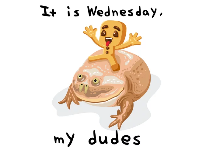 It Is Wednesday My Pikadudes - My, Toad, Wednesday, It Is Wednesday My Dudes, Peekaboo, Memes