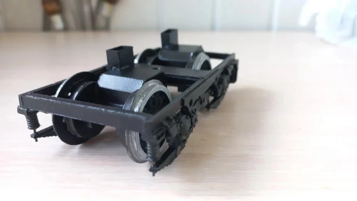 Paper model of the Soviet Shunting Industrial Electric Locomotive VL41 on a scale of 1:43 Part 1 - Longpost, Electric locomotive, Papercraft, Hobby, My