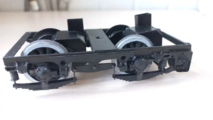 Paper model of the Soviet Shunting Industrial Electric Locomotive VL41 on a scale of 1:43 Part 1 - Longpost, Electric locomotive, Papercraft, Hobby, My
