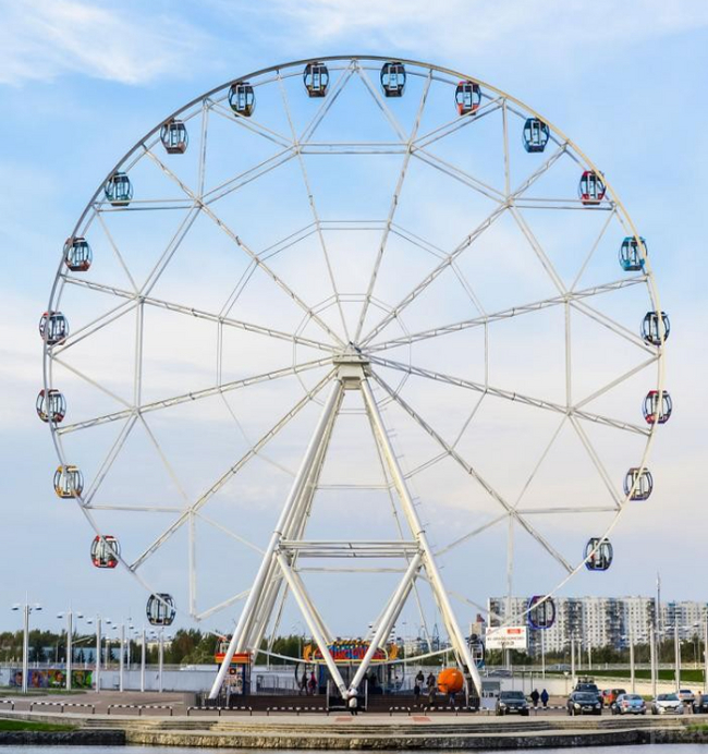 Ferris wheel - Ferris wheel, Borisoglebsk, Town, Relaxation, Longpost