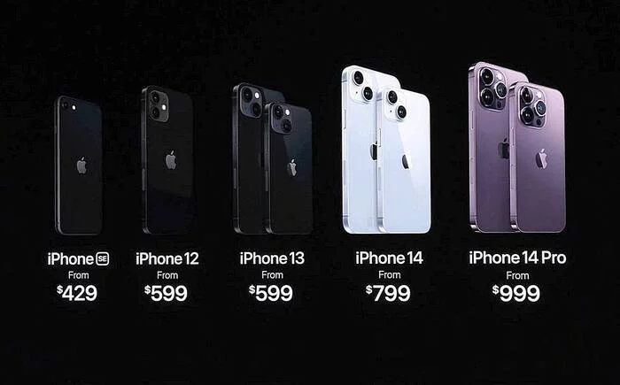 This is what the modern line of iPhones of the sample 2022-2023 looks like according to Apple - iPhone, Technologies, Presentation, Apple