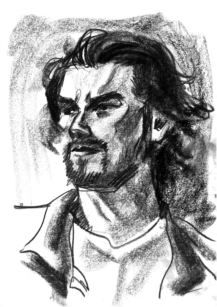 Портретные угольные наброски Рисунок, Набросок, Арт, Рисование, Уголь, Скетч, Длиннопост