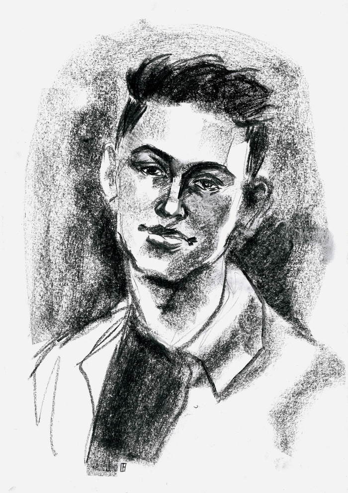 Портретные угольные наброски Рисунок, Набросок, Арт, Рисование, Уголь, Скетч, Длиннопост