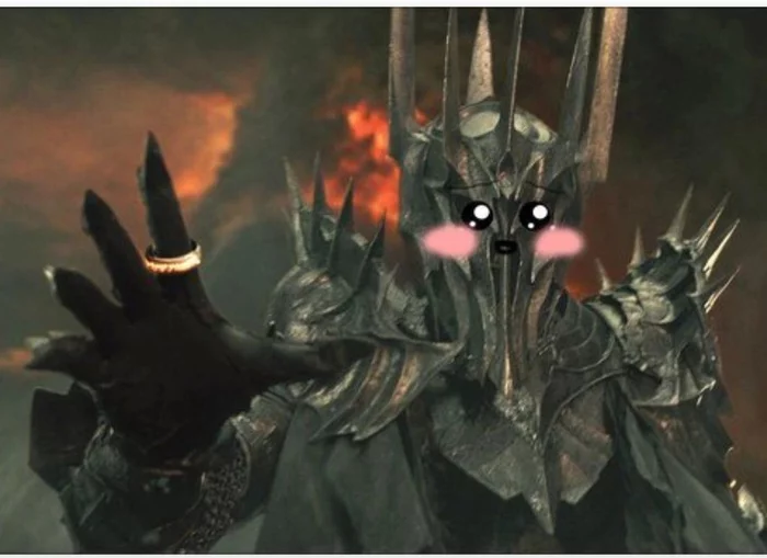 Good boy Sauron - Humor, Memes, Picture with text, Images, Longpost, Lord of the Rings, Tolkien