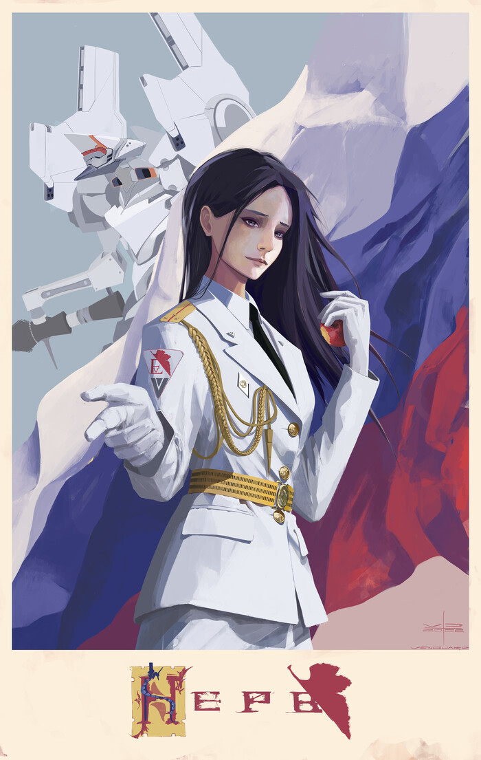 Eva 05 , ArtStation, , Evangelion, Original Character, Anime Art