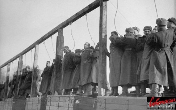 On January 28, 1946, the trial of the Banderaites ended in Kyiv ... - Story, 1946, Execution, Kiev, The Great Patriotic War, Death, Negative