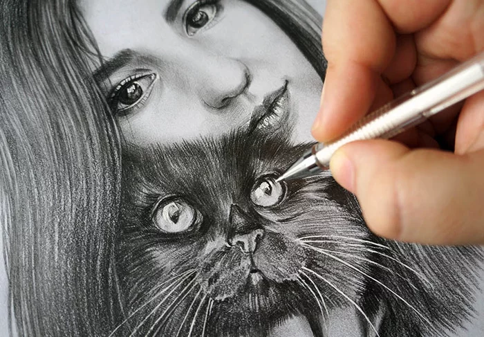 Well, you really try for such a person, do it better, do it right! - Artist, Society, Psychology, Communication, Drawing process, Profession, Creation, Painting, My