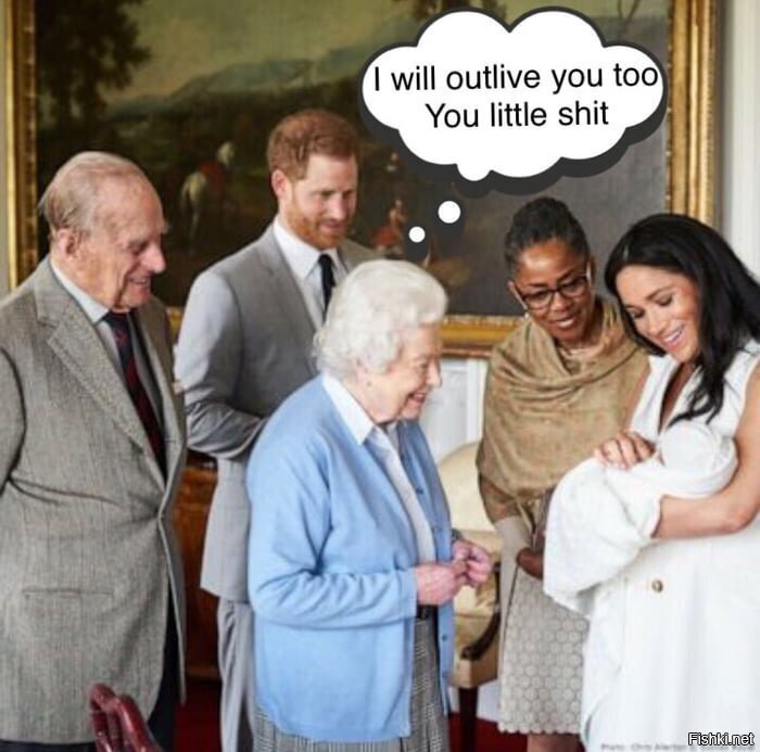 Reply to the post And again relevant - Repeat, Queen Elizabeth II, Black humor, Children, Death of Elizabeth II, Reply to post, Picture with text