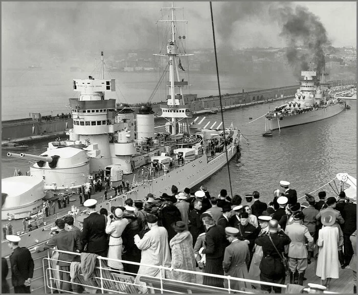 Old but not useless Italian battleships Conte di Cavour - Fleet, Ship, Story, Facts, Longpost